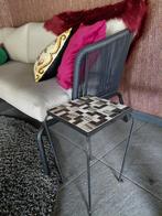 Leuk mozaik bijzettafeltje, Huis en Inrichting, Tafels | Bijzettafels, Minder dan 45 cm, Minder dan 55 cm, Metaal of Aluminium