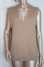 MADELEINE gilet maat D48 VIRGIN WOOL, Ophalen of Verzenden, Zo goed als nieuw, Maat 46/48 (XL) of groter, Beige