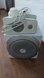 Trust Tytan Speakers 2.1 Wit, Ophalen of Verzenden, Gebruikt, Audiokanaal 2.1, Trust