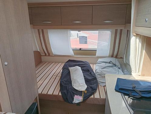 burstner Premio 395TS, Caravans en Kamperen, Caravans, Particulier, tot en met 4, 750 - 1000 kg, Treinzit, Bürstner, Dwarsbed
