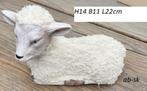 wollig stenen beeldje van een schaap, Ophalen of Verzenden, Gebruikt, Dier