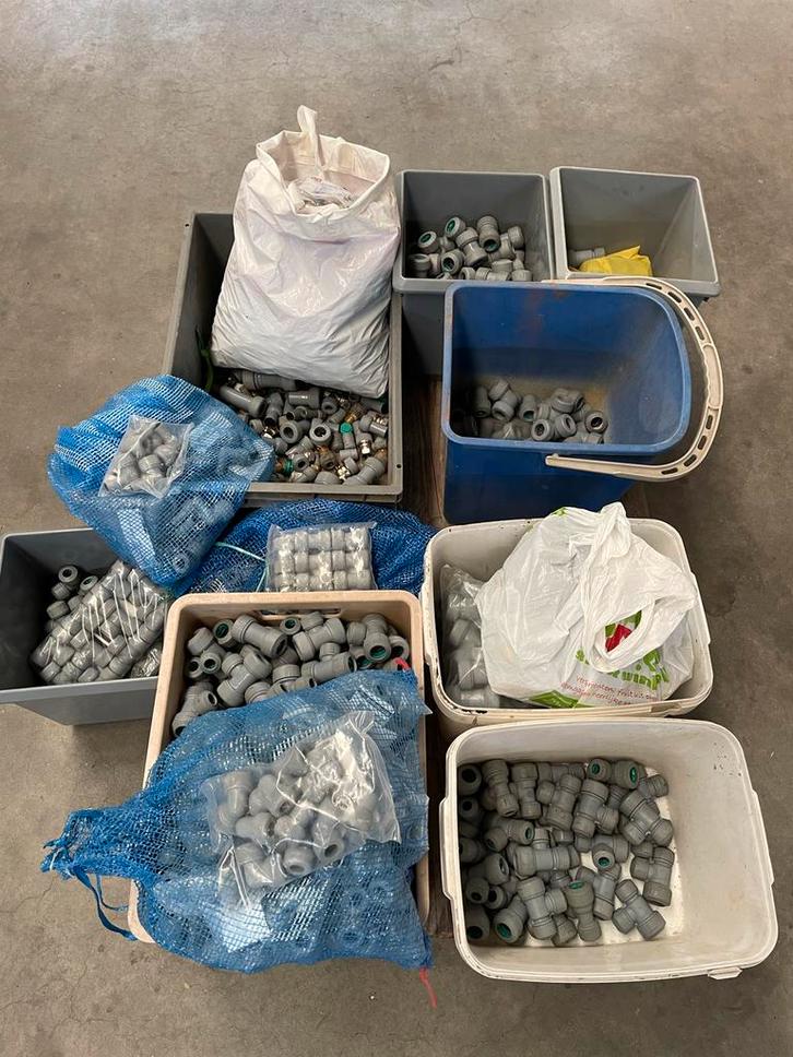 Partij Hep2O Koppelingen - Verkoop, Doe-het-zelf en Verbouw, Buizen en Afvoer, Nieuw, Overige typen, Pvc, Minder dan 2 meter, 20 tot 40 mm