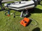 Rubberboot met motor en accessoires, Watersport en Boten, Rubberboten, Overige merken, Aluminium, Ophalen of Verzenden, Zo goed als nieuw