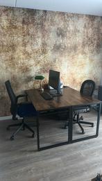 Industriele bureaus 2x, Huis en Inrichting, Bureaus, Ophalen of Verzenden, Zo goed als nieuw