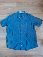 John Cabot overhemd XXL, Kleding | Heren, Overhemden, Ophalen of Verzenden, Zo goed als nieuw, Blauw, John Cabot