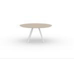 Studio Henk Eettafel 140 cm Beige HPL Fenix | Van €2629, nu, Studio Henk, Nieuw, Ophalen of Verzenden, Studio Henk