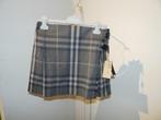 Burberry Brit nieuwe ruiten rok wikkel model riempjes IT 40, Verzenden, Nieuw, Burberry, Maat 34 (XS) of kleiner