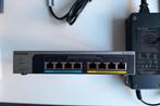 Netgear MS108EUP – 8 poorts Multi Gig (2,5 Gb) PoE++ switch, Ophalen of Verzenden, Zo goed als nieuw