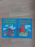 2 rode kater stripboeken van jan Kruis, Ophalen