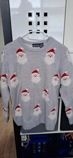 Grijze Kersttrui - Maat M/L, Ophalen of Verzenden, Zo goed als nieuw
