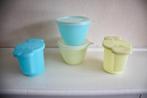Tupperware set, Verzenden, Gebruikt, Blauw, Overige typen