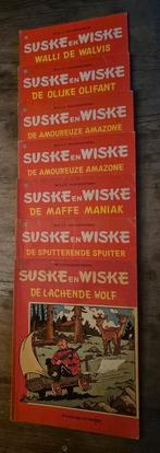 7x Suske en Wiske 1ste druk tussen 148 en 172, Meerdere stripboeken, Ophalen of Verzenden, Gelezen