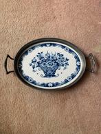 Delfts blauw dienblad Westraven Anno 1661, Antiek en Kunst, Ophalen