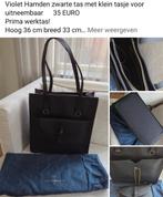 Tas/ werktas zwart violet Hamden, Ophalen of Verzenden, Zo goed als nieuw