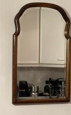 Soester spiegel met houten rand, Ophalen of Verzenden, Overige vormen, Minder dan 50 cm, Minder dan 100 cm