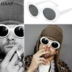 Nirvana Kurt cobain zonnebril bril wit nevermind lp cd 90's, Overige merken, Zonnebril, Wit, Nieuw