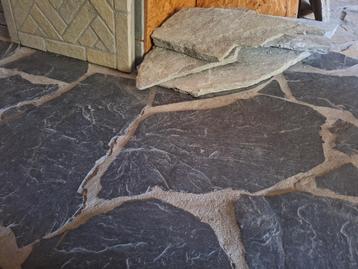 Mystic Black flagstones € 27,95 p/m2 inclusief btw beschikbaar voor biedingen