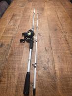 Complete baitcaster roofvis set!, Ophalen, Gebruikt, Werphengel