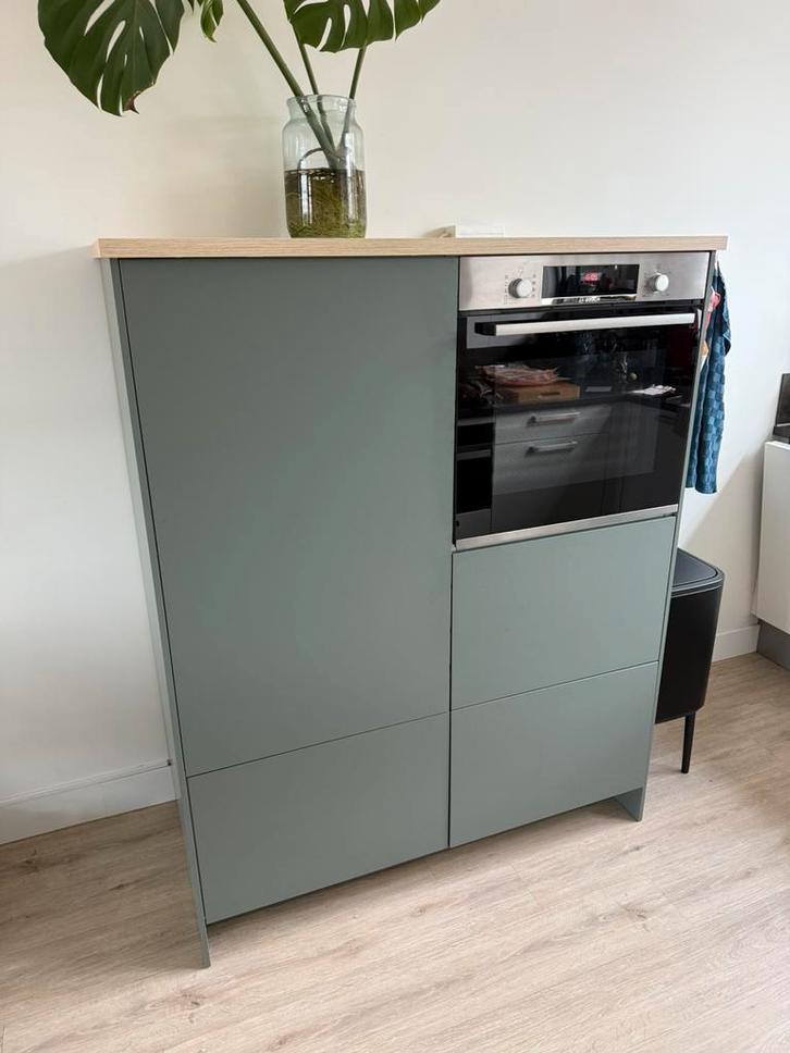 Ikea keuken Metod hoog en Bosch oven, Huis en Inrichting, Keuken | Keukenelementen, Zo goed als nieuw, 100 tot 150 cm, 100 tot 150 cm