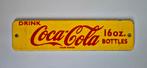 Emaille Coca-Cola deurpostjes (replica), Ophalen of Verzenden, Zo goed als nieuw, Reclamebord
