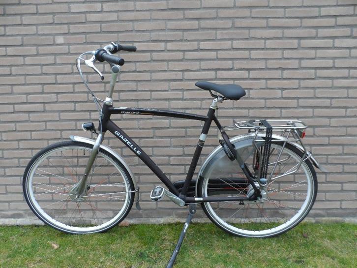 Gazelle herenfiets 28 inch, Fietsen en Brommers, Fietsen | Heren | Herenfietsen, Zo goed als nieuw, Gazelle, 61 tot 65 cm, Versnellingen