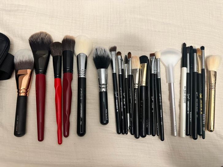 Professionele penselen: Sigma/Smashbox/Mac etc, Sieraden, Tassen en Uiterlijk, Uiterlijk | Cosmetica en Make-up, Zo goed als nieuw