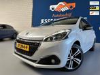 Peugeot 208 1.2 PureTech GT-line,panoramadak,parelmoer wit,h, Auto's, Peugeot, Voorwielaandrijving, Gebruikt, 1199 cc, Leder en Stof