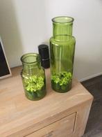 Glazen vazen, Huis en Inrichting, Woonaccessoires | Vazen, Ophalen, Overige kleuren, Minder dan 50 cm, Glas