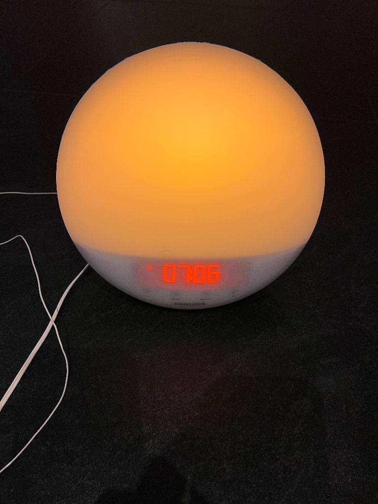 Philips Wak-up Light HF3510, Ophalen of Verzenden, Gebruikt, Digitaal