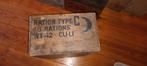 US ww2 fieldkitchen C rantsoen kist, Ophalen of Verzenden, Landmacht, Amerika, Kist of Geocache