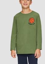 Nieuw met kaartje longsleeve groen maat 176 S.Oliver, Nieuw, Ophalen of Verzenden, Shirt of Longsleeve, Jongen