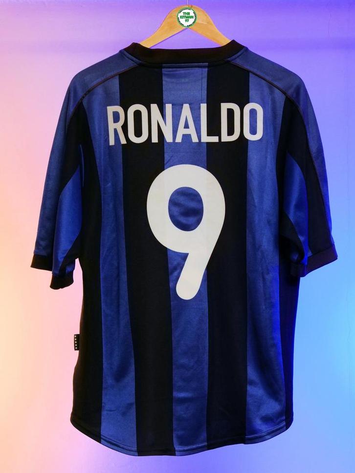 Inter Milan 1999/2000 Ronaldo Lima Shirt (M/L), Verzamelen, Sportartikelen en Voetbal, Ophalen of Verzenden
