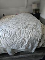 Nieuwe 1 persoons wollen deken - 140×215 cm 4 seizoenen, Huis en Inrichting, Slaapkamer | Beddengoed, Eenpersoons, Wit, Nieuw