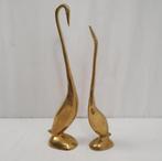 Twee grote messing reigers, Ophalen of Verzenden