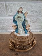 Juwelendoosje met Maria met engeltjes, Antiek en Kunst, Ophalen of Verzenden