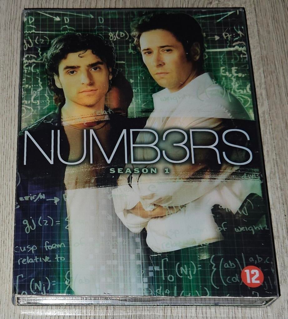 Numb3rs - Seizoen 1 - 4DVD Boxset, Cd's en Dvd's, Boxset, Ophalen of Verzenden, Zo goed als nieuw, Vanaf 12 jaar