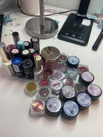 Nagel pakket. Gellak, glitter, acryl etc., Sieraden, Tassen en Uiterlijk, Uiterlijk | Cosmetica en Make-up, Ophalen, Overige kleuren