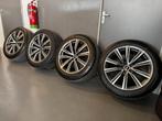 Audi Q8 SQ8 4M 21 inch velgen org + zomerbanden Continental, Gebruikt, 285 mm, Banden en Velgen, Personenwagen