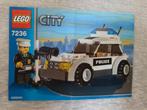 Lego City 7236 Politiewagen, Ophalen of Verzenden, Gebruikt