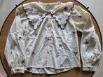 ZARA KIDS maat 8 (128) geborduurde blouse, Ophalen of Verzenden, Zo goed als nieuw, Meisje, Overhemd of Blouse