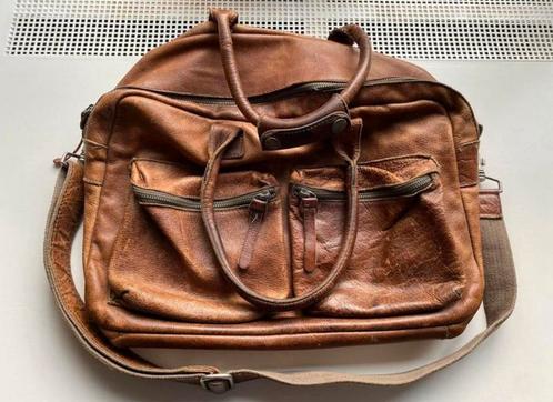 Cowboysbag, Sieraden, Tassen en Uiterlijk, Tassen | Schoudertassen, Zo goed als nieuw, Overige merken, Bruin, Leer, Ophalen of Verzenden