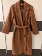 Dames winter mantel 50%wol, Kleding | Dames, Ophalen of Verzenden, Zo goed als nieuw, Maat 38/40 (M), Zwart