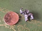 Zilveren bedel olifant, Sieraden, Tassen en Uiterlijk, Bedels, Overige merken, Verzenden, Zo goed als nieuw, 1 bedel