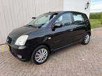 Kia Picanto 1.1i AIRCO 2e Eigenaar, Boekjes compl. 2004, Auto's, Stof, 4 cilinders, Zwart, Bedrijf