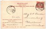 975419 Den Haag Ridderzaal 1906 Gelopen met postzegel, Verzamelen, Ophalen of Verzenden, Voor 1920, Gelopen, Zuid-Holland