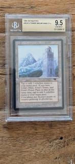 Magic The Gathering Deckmaster Urza's Tower Mountains C1 L, Ophalen of Verzenden, Zo goed als nieuw, Losse kaart