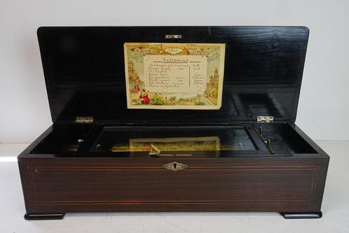 Antieke speeldoos/ muziekdoos uit 1896., Antiek en Kunst, Antiek | Tv's en Audio, Ophalen