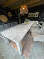 Steiger houten tuin tafel, Tuin en Terras, Ophalen, Zo goed als nieuw, Hout