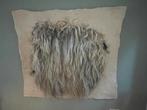 Handgemaakt wandkleed schapenvacht., Ophalen, Zo goed als nieuw