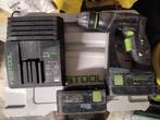 Festool BPS 12 schroefmachine, Doe-het-zelf en Verbouw, Gebruikt, Variabele snelheid, Ophalen of Verzenden, Boor- en Schroefmachine